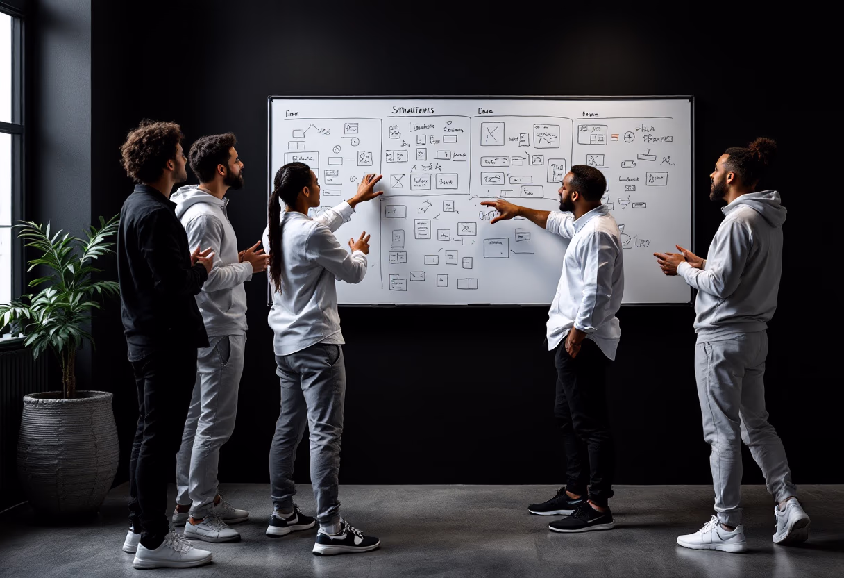 image of collaborative meeting (for a consulting firm)